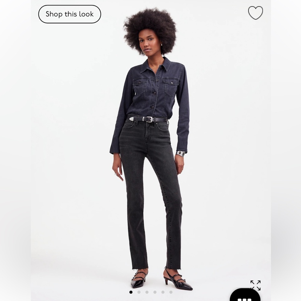 Madewell Stovepipe Jeans, Size 26